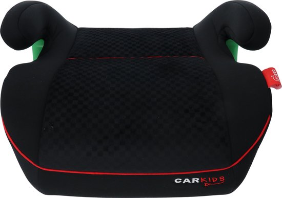 Carkids I-Size Isofix Zitverhoger Alfie 125-150cm Zwart/Rood van CARKIDS.