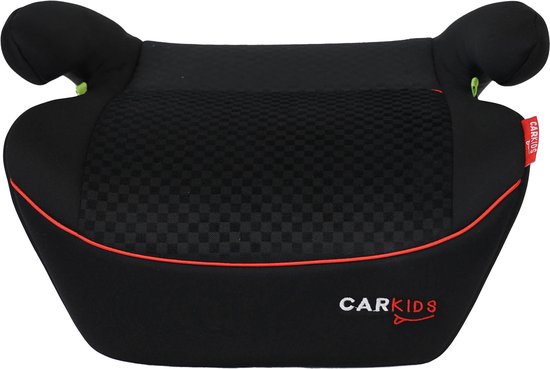 Carkids I-Size Zitverhoger Alex 125-150cm Zwart/Rood van CARKIDS.