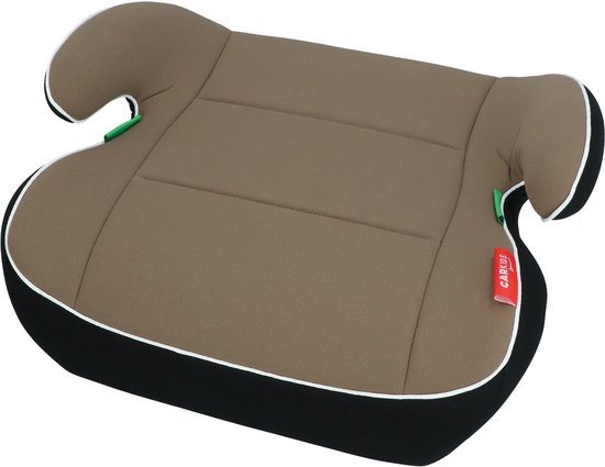 Carkids I-Size Zitverhoger - Voor Kinderen 125-150cm - I-Size R-129 Norm - Flexibele Installatie - Taupe/Zwart van Merkloos