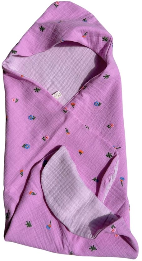 Cateu Coco Baby Omslagdoek - Wikkeldeken - Badcape - Hydrofiele Doek