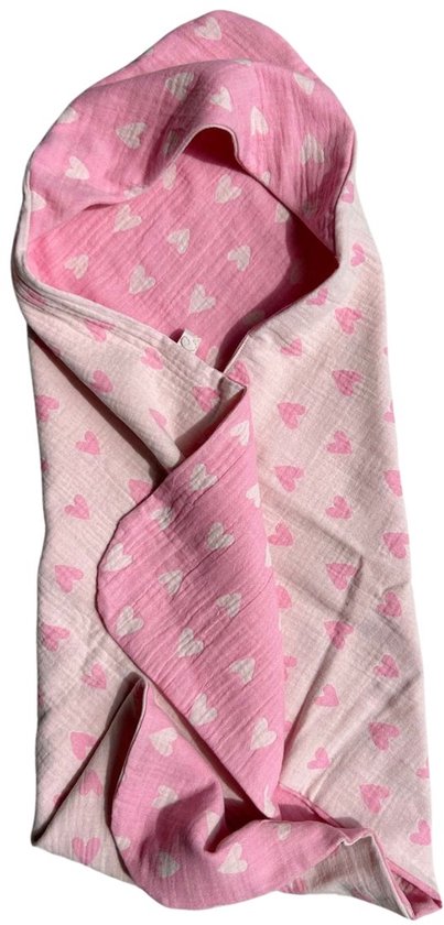 Cateu Julie Baby Omslagdoek - Wikkeldeken - Badcape - Hydrofiele Doek van Cateu