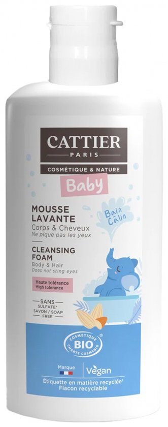 Cattier Baby Organic Hair & Body Wash 150 ml