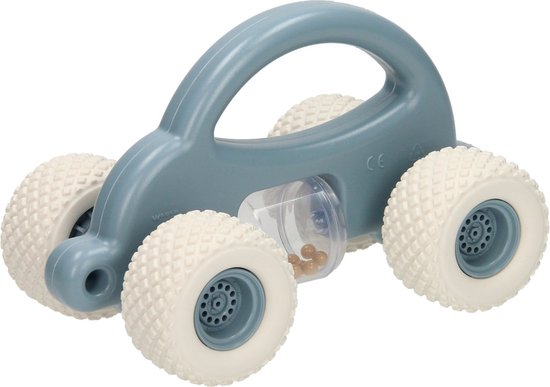 Cavallino Blauw Speelgoedauto Rammelaar 1060LN01 van Cavallino