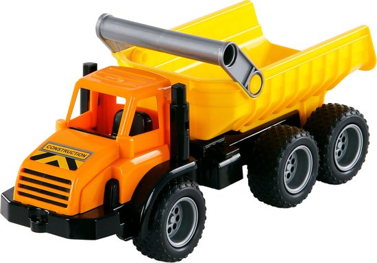 Cavallino Toys Cavallino Grip Kiepvrachtwagen Met Rubberbanden, 42cm van Cavallino Toys