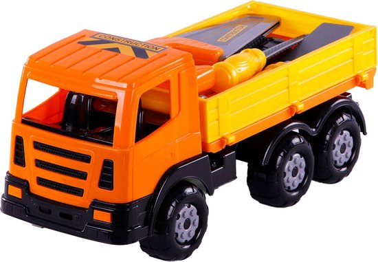 Cavallino Toys Cavallino XL Kiepwagen met Gereedschap, 6dlg. van Cavallino Toys