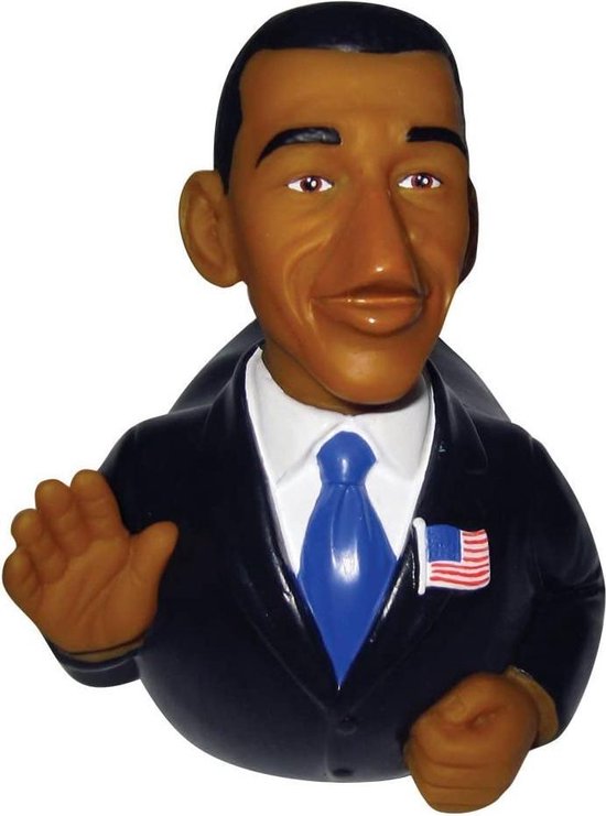 CELEBRIDUCKS  PRESIDUCK OBAMA BADEENDJE  USA PRESIDENT  ' HOPE FLOATS'..... van CelebriDucks
