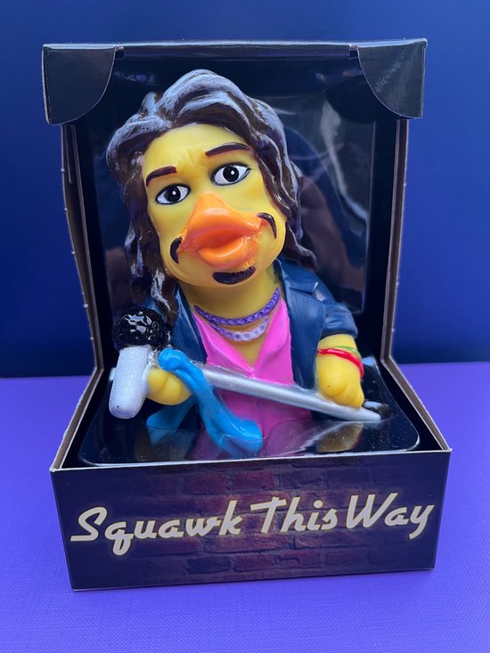 Celebriducks SQUAWK THIS WAY  - Run Duck MC - AIROSWIM   Badeend NEW 2022 van CelebriDucks