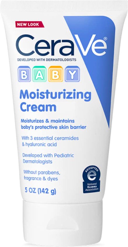 CeraVe Baby Crème - Zachte vochtinbrengende crème met hyaluronzuur - Parabenen en geurvrij - 142g van CeraVe