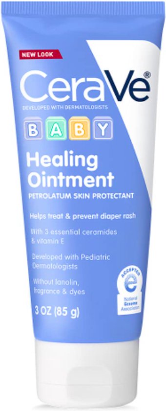 CeraVe Healing Ointment Zalf voor Baby - Luieruitslagcrème - 85g van CeraVe