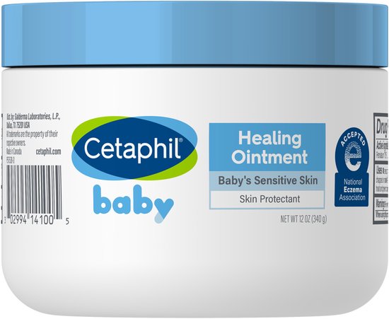 Cetaphil Baby Beschermende Zalf – Voor Gevoelige Babyhuid – Verzacht & Beschermt – 340 g van Merkloos