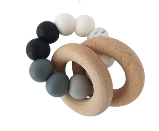 Chewies&more Basic Rattle Ombre Monochrome van Chewies&more