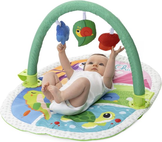 Chicco 3 in 1 Speeltapijtje bosfiguren multicolor van Chicco