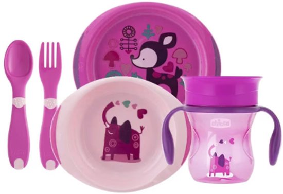 Chicco All You Need 12m+ Pink Set 5 Pieces 2019 van Chicco