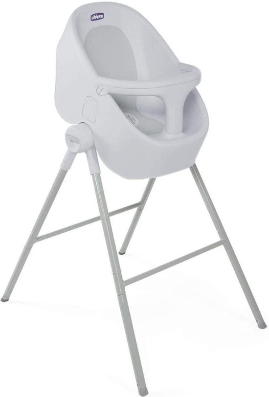 Chicco Badje Bubble Nest Junior - Babybad met standaard - Hoogte verstelbaar babybadje - 2-Delig - Grijs van Chicco