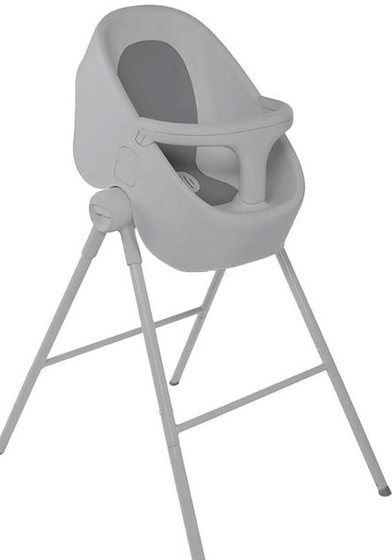 Chicco Badje Bubble Nest Junior - Babybad met standaard - Hoogte verstelbaar babybadje - 2-Delig - Grijs van Chicco