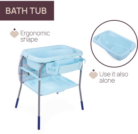 Chicco Cuddle&bubble Babybad / dressior van Merkloos