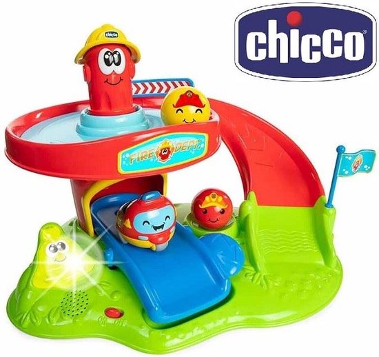 Chicco garage met rollende ballen -rolling spinner van Chicco
