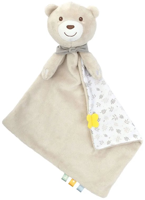 Chicco Maxi Doudou Knuffeldoekje met Muziek - Groot Knuffeldoek 47 x 40 cm - Zacht Velours - Machine Wasbaar - Beige (0M+)