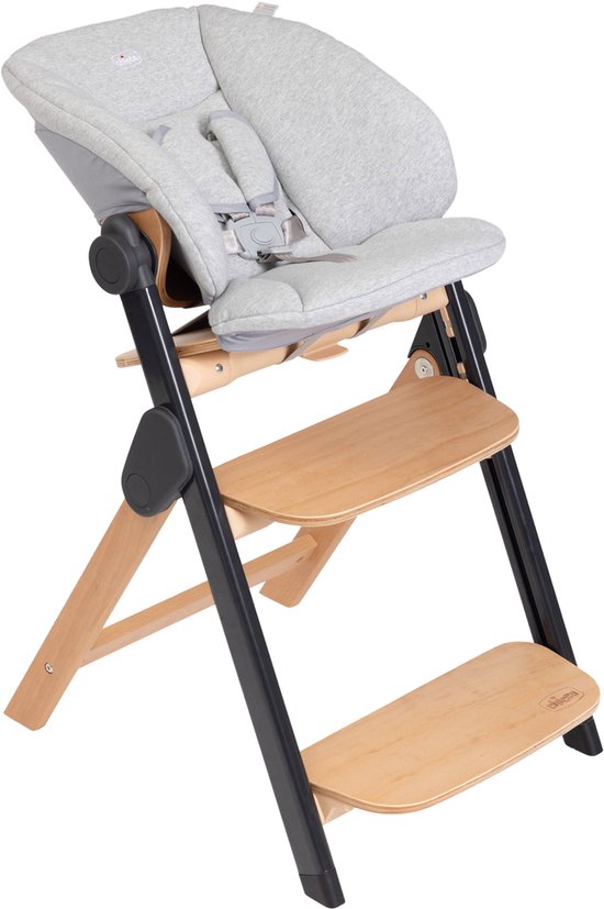 Chicco - Meraviglia - Kinderstoel - Eetstoel - Ebony van Merkloos