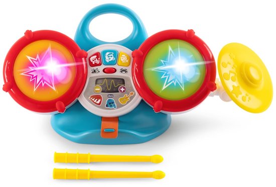 Chicco Mijn Eerste Drumstel van Chicco