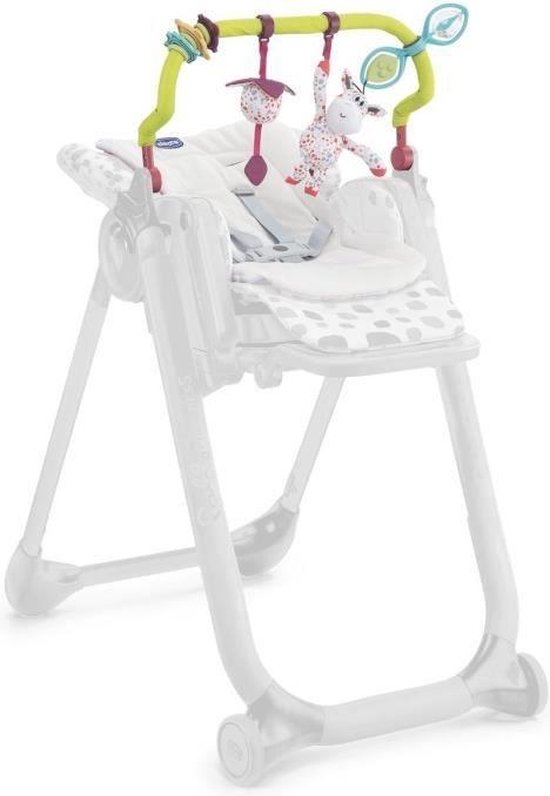Chicco Polly Progres5 Verkleinkussen - Inclusief Speelgoedboog - Vanaf 0 maanden - Babygym -Wit van Chicco