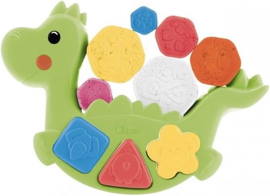 Chicco - Puzzel / Vormenstoof - Dino van Chicco