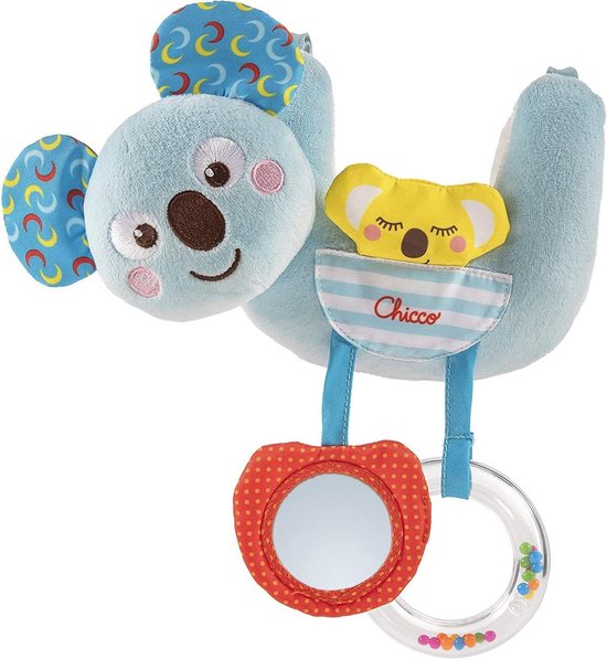 Chicco - Rammelaar - Koalabeer - Te bevestigen aan kinderwagen van Chicco