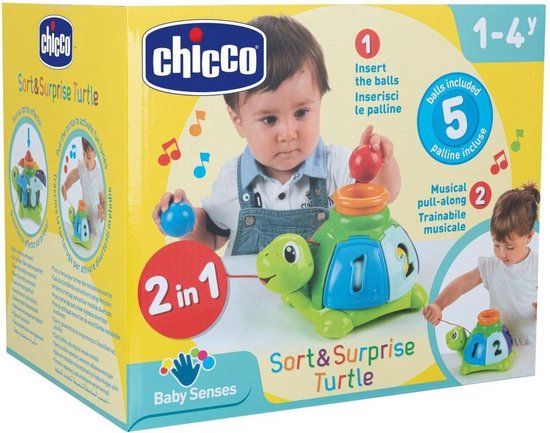 Chicco SCHILDPAD Turtle Sort&Surprise van Merkloos