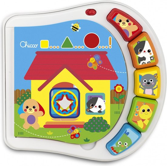 Chicco Spelboek dieren junior 19 x 19 cm van Chicco