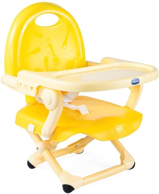 Chicco Stoelverhoger Pocket Snack Junior 36 Cm Geel van Chicco