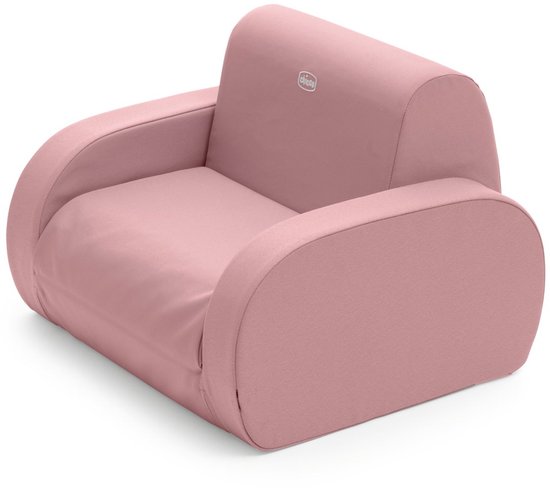 Chicco Twist Verstelbare Kinderfauteuil - Zachte Kinderstoel - Dusty Pink (12m+)