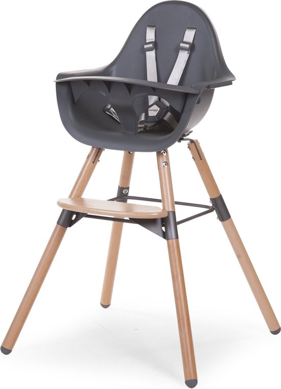 Childhome Evolu - Kinderstoel - Antraciet van Childhome