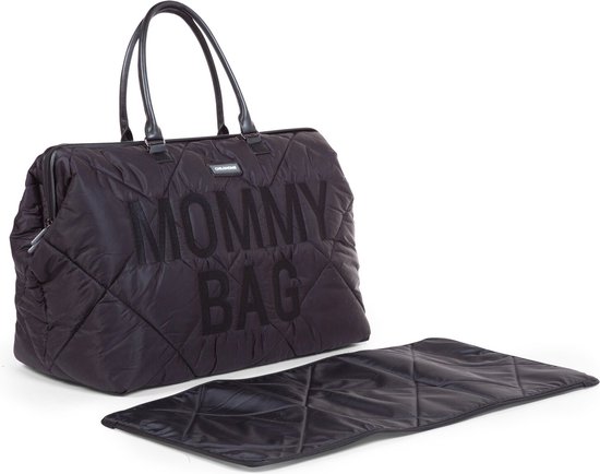 Childhome Mommy Bag ® - Verzorgingstas - Gewatteerd - Zwart van Childhome