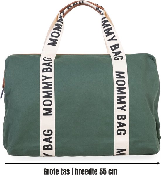 Childhome Mommy Bag ® - Verzorgingstas - Signature Collection - Groen van Childhome