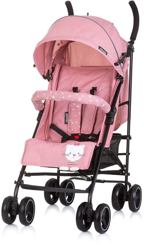 Chipolino Milano Cat Buggy - Verstelbare rugleuning in meerdere posities - Geschikt vanaf de geboorte tot 22 kg van Merkloos
