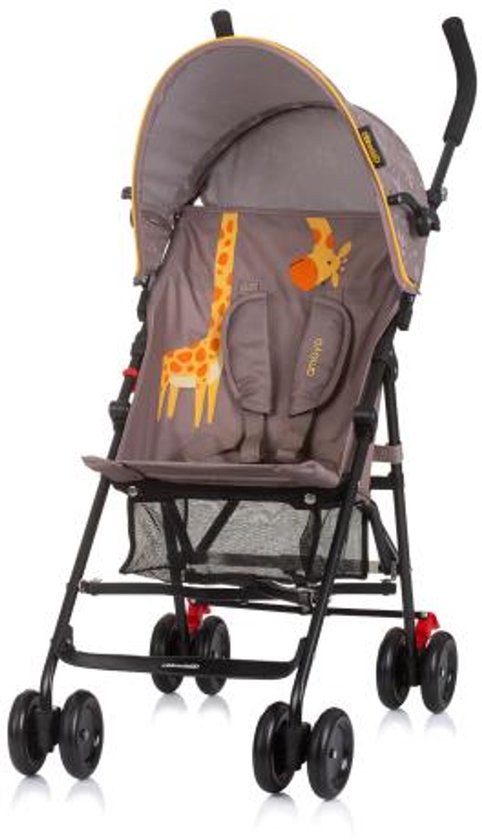 Chipolino®Giraffe Compacte Buggy – Lichtgewicht Kinderwagen voor Onderweg – Veilig & Comfortabel – Tot 15 kg van Chipolino