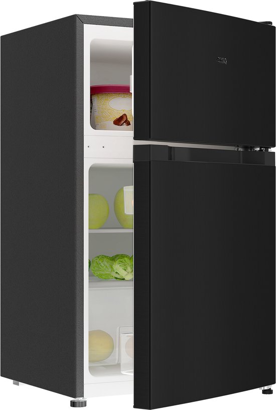 CHiQ FTM86L4E - Tafelmodel Koelkast - 86 Liter - E Energy Label - 39dB - Met Vriesvak - Zwart - 12 jaar garantie op compressor van CHiQ