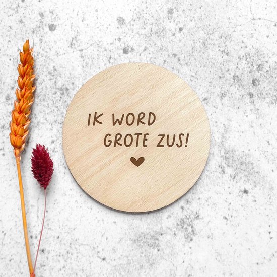 Cirkel - ik word grote zus - Fien & Feau van Fien & Feau