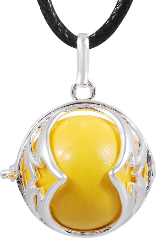 Clariz verzilverde klankbolhouder pijlen - zwangerschapsbel houder van CLA