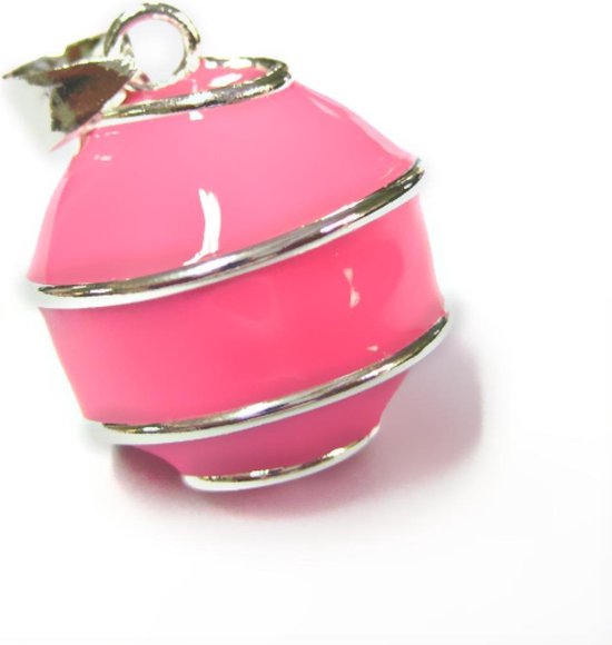 Clariz zwangerschapsbel Swirl roze - zwangerschapsketting - zwangerschapsbelletje - bola van CLA