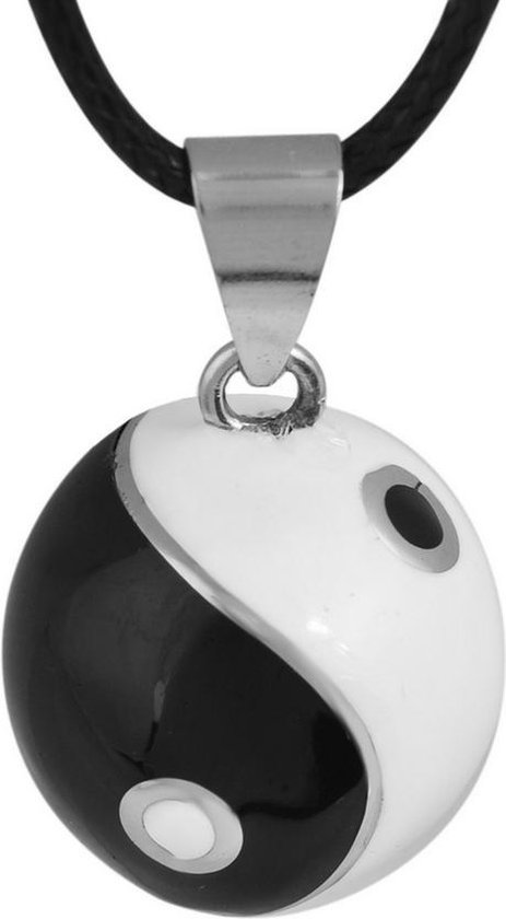 Clariz zwangerschapsbel Yin yang - zwangerschapsketting - zwangerschapsbelletje - bola van Clariz