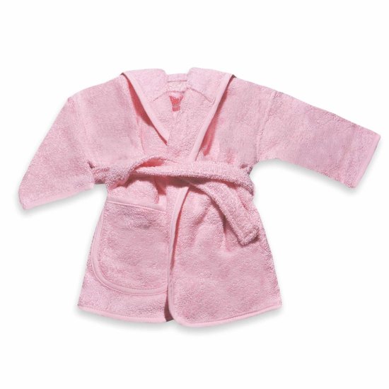 Clarysse Kinderbadjas Roze Maat 80/92 van Merkloos