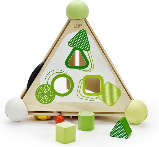CLASSIC WORLD Activity Piramida Activity Box 4in1 van Classic World