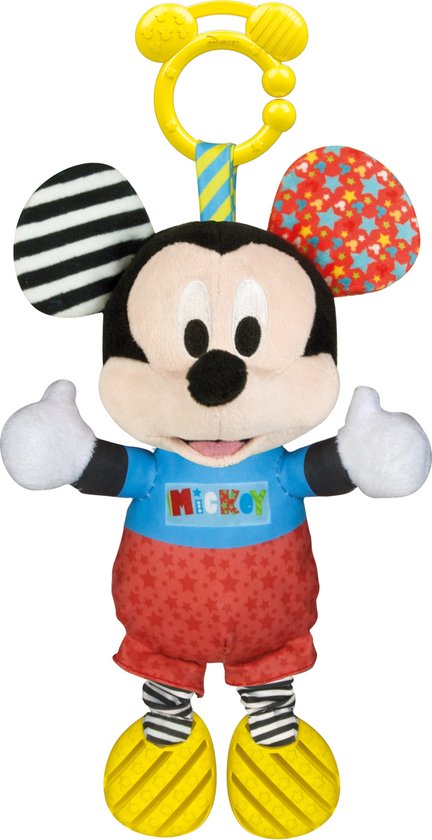 Clementoni - Baby Mickey Pluchen Knuffel van Clementoni