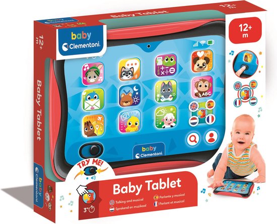 Clementoni Baby - Sprekende tablet met muziek - vanaf 12 maanden van Merkloos