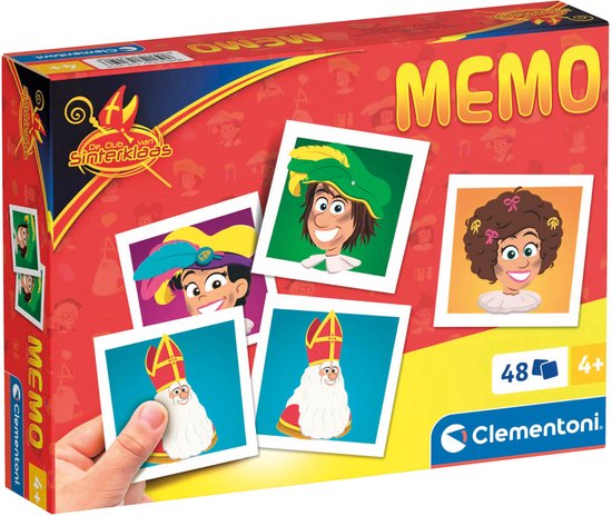 Clementoni De Club van Sinterklaas - Memoryspel - Speelgoed - 48 kaarten - Vanaf 4 jaar van Clementoni