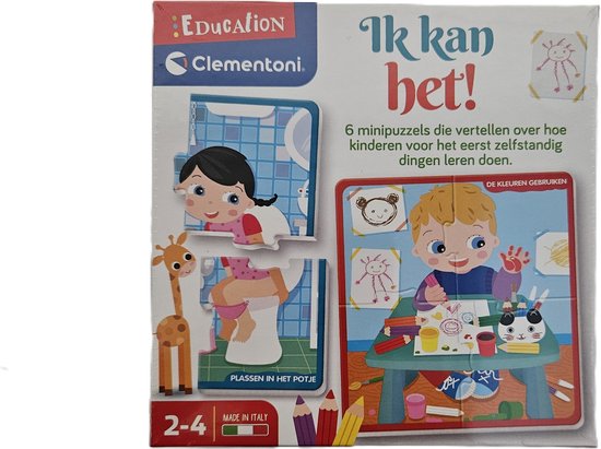 clementoni education ik kan het! - ik kan het - educatief - clementoni - kinderen - spel van Clementoni