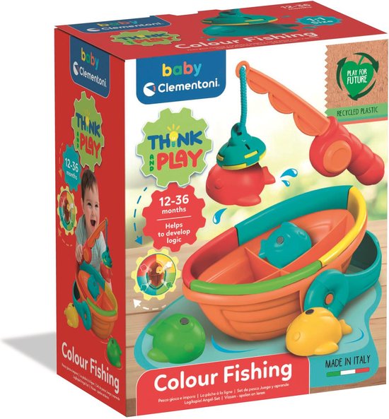 Clementoni - Magnetisch Vis Spel - ook voor in bad - vanaf 12 maanden van Clementoni