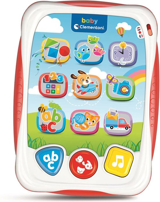 Clementoni - Pratende tablet - Interactief speelgoed - Taalontwikkeling - Vanaf 1 jaar van Clementoni