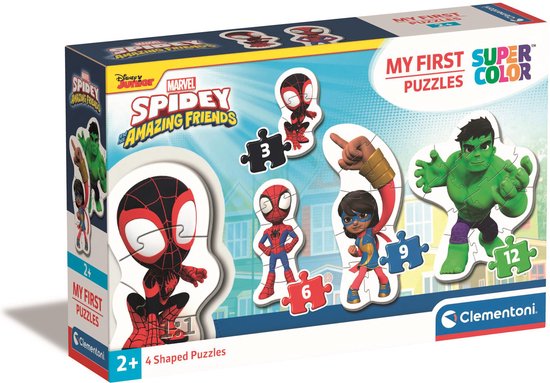 Clementoni - Puzzel - 30 stukjes - My First Puzzles Spidey Marvel - Vanaf 2 jaar van Clementoni